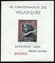 Spain 1961 Velazquez 80 CTS Azul grisaceo y Castaño Edifil 1344